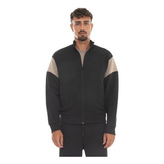 HUGO BOSS Hombre, Sudaderas, Negro, Talla: 2XL
