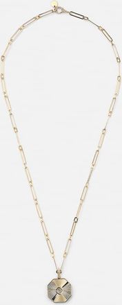 Shay Jewelry Collana Diamond Radiant Octagon in oro 18kt con diamanti