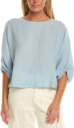 Velvet Velvet By Graham & Spencer Cass Woven Linen Top