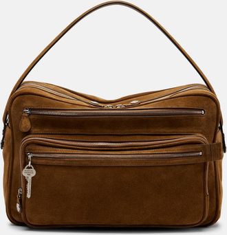 Acne Studios Borsa a spalla Camero Camera Large in suede