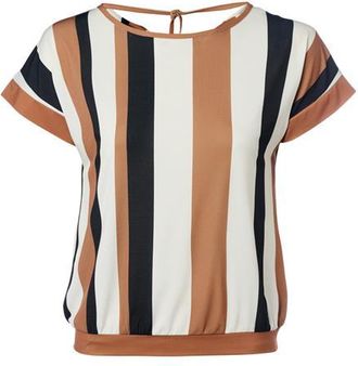 Mart Visser Benza Print Top Zwart / Creme