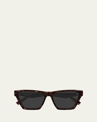Saint Laurent YSL Acetate Cat-Eye Sunglasses