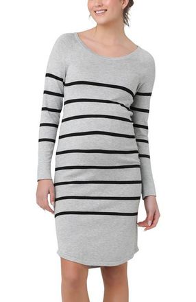 Ripe Valerie Tunic Dress in Grey/black at Nordstrom, Size X-Large Au