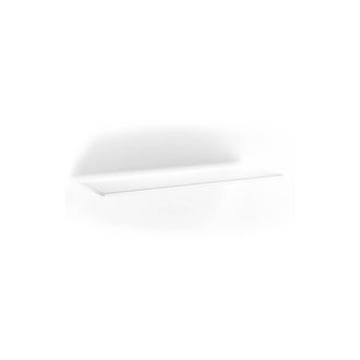 Bolis Italia 5 X Mensola Vitra 6 Mm Bianco 12x30 Cm