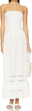 Frankies Bikinis Empress Maxi Dress In White