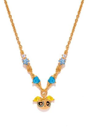 Girls Crew The Powerpuff Girls Pendant Necklace in Gold at Nordstrom