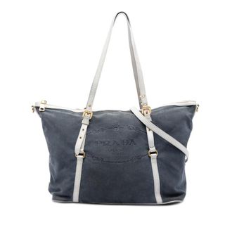 Prada Pre-owned Prada Canvas Canapa Logo Satchel Ladies TRKEOJC0A2V1Z2KR