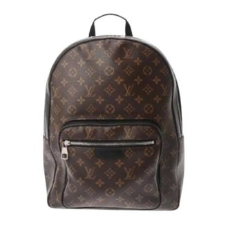 Louis Vuitton Pre-owned Backpacks, male, Brown, Size: ONE SIZE Pre-owned Vintage Monogram Canvas Backpack