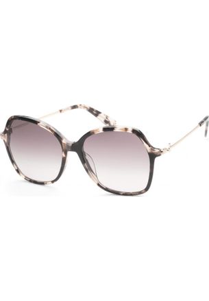 Longchamp Womens LO705S 57 690 Fashion Sunglasses - Brown - One Size
