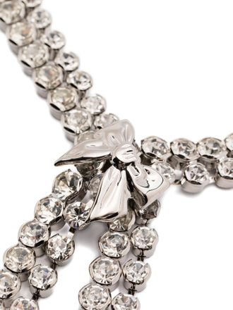Alessandra Rich Statement Necklace - Silver