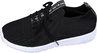 Generic Womens Slip On Trainers Lace-Up Casual Shoes Fashion Platform Leather Lightweight Comfortable Wedge Waterproof Rain Boots Air Cushion Arch Support Run