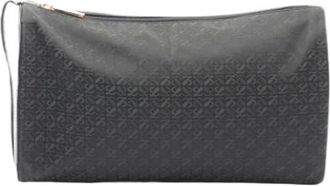 Loewe Pre-owned Canvas Clutch Bag - Dames - Vintage Clutch - Zwart - ONE Size - Leer - Vintage