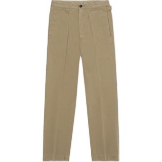 Fortela Oklahoma Herringbone Trousers in Beige at Nordstrom, Size 33 X 33 Eu