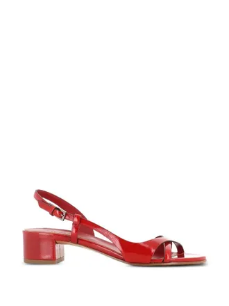 Del Carlo Ann Low Heel Sandals