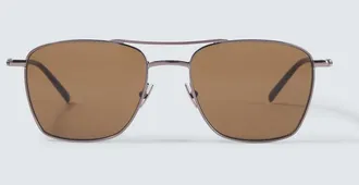 Saint Laurent SL Logo aviator sunglasses