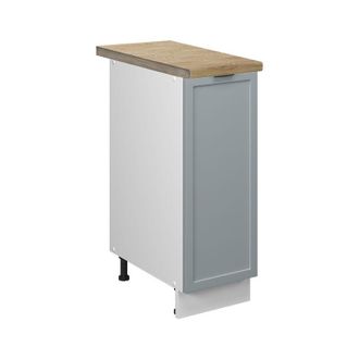 Vicco Armario De Farmacia Fame-line, Azul Claro-gris, 30 Cm, Et Roble, Vicco