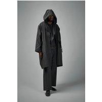 Jan-Jan Van Essche COAT 32 Long Loose Unlined Fit Coat With Detachable Collar