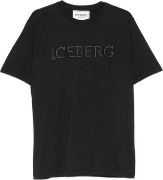 Iceberg Logo-embroidered T-shirt