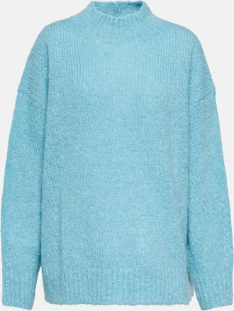 Isabel Marant Idol mohair-blend mockneck sweater