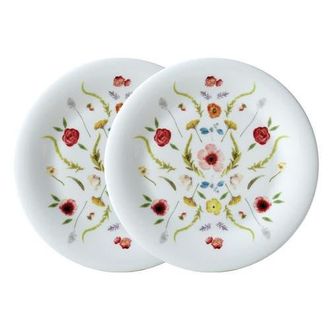 Twig New York Scandinavian Floral Set of Two Salad Plates in Multi at Nordstrom