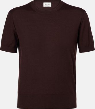 Saint Laurent Top in lana