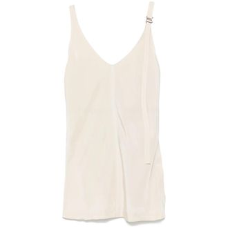 Sportmax Waser Strap-detailed Tank Top