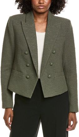 L'agence LAgence Brooke Double-Breasted Crop Blazer