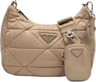 Prada Pre-owned Prada Quilted Re Nylon Padded Re Edition 2005 Crossbody Unisex FDI950R2PM07DH77