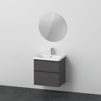 Duravit Duravit - Juego De Muebles D-neo, Lavabo Con Mueble De Pared Y Espejo Led
