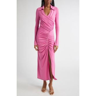 Cinq &agrave; Sept Fabia Long Sleeve Dress in Calla Lily at Nordstrom Rack, Size 00