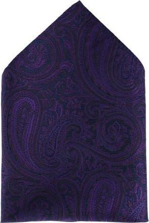 Trafalgar Store Sobee Paisley Silk Pocket Square in Purple at Nordstrom