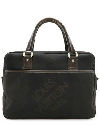 Louis Vuitton Black Damier Geant Briefcase (Authentic Pre-Loved)