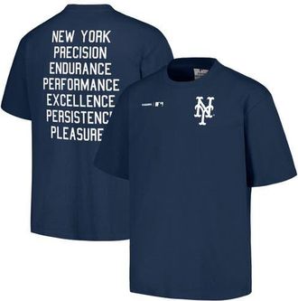 Pleasures Mens PLEASURES Navy New York Mets Precision T-Shirt at Nordstrom, Size Small