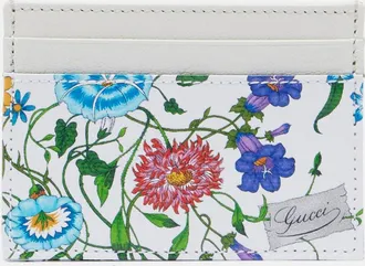 Gucci Gucci Flora canvas card holder