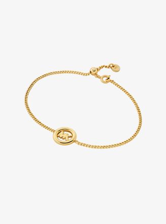 Michael Kors Logo Charm Slider Bracelet