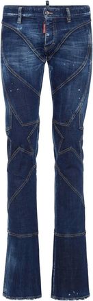 Dsquared2 Jeans con applicazione - Blu