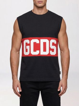 GCDS Canotta in cotone con logo Gcds