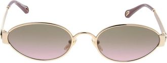 Chlo&eacute; Zonnebrillen - unisex - Zonnebrillen - Geel - ONE Size - Accessoires