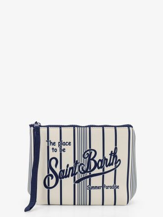 MC2 Saint Barth Pochette Aline in scuba con motivo a righe - MC2 SAINT BARTH - gender_Man