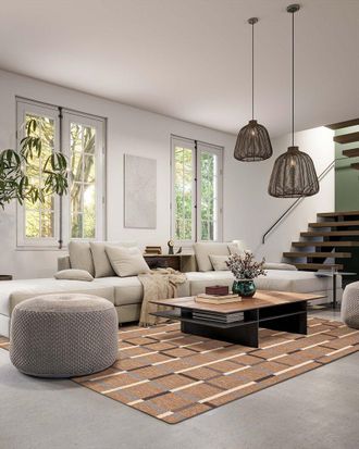 Ecarpetgallery Leni Flatweave Style Wool Rug