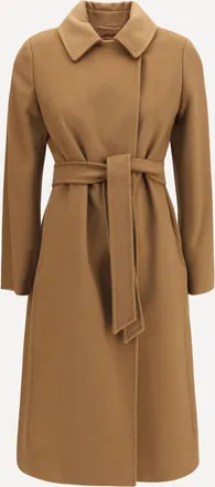Max Mara Bcollag Coat in virgin wool Female 46