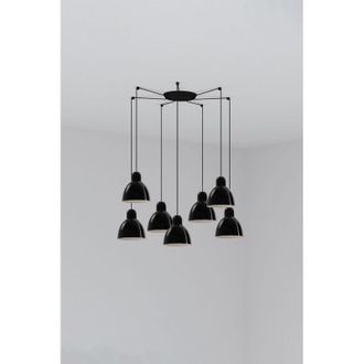 Faro Barcelona Venice 7l Colgante Negra