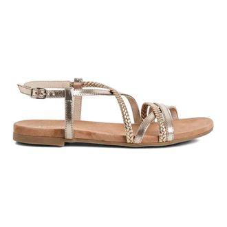Tamaris Sandal - female - Tamaris - Flat Sandals - Yellow - 4 UK - Shoes