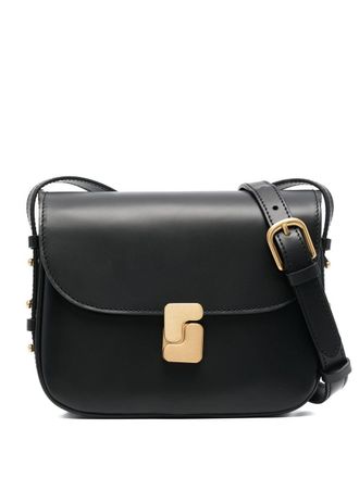 SOEUR Borsa a spalla in pelle - Nero