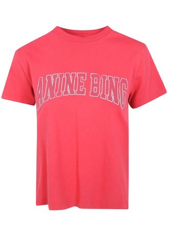 Anine Bing T-Shirt Red Shelley Tee