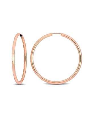 Italian Gold, Inc 14K Italian Rose Gold Hoops