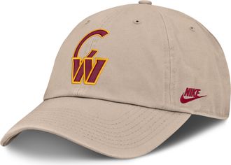 Nike Washington Commanders Rewind Club Nike Mens NFL Adjustable Hat in Brown | NF0205Y9E-RCU