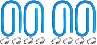 OEM Juego De 4 Mangueras Para Piscinas Elevadas, 1.5 De Di&aacute;metro Y 59 De Largo. Manguera Para Bomba De Filtro Compatible Con Modelos De