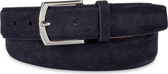 Cole Haan Suede Belt in Navy at Nordstrom, Size 34