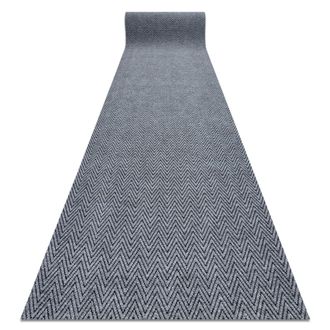 RugsX RugsX Antislip Runner in Grey | Size: 100 cm x 410 cm